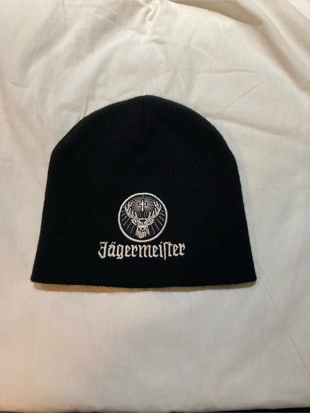 Jägermeister knit beanie, one size NWOT!